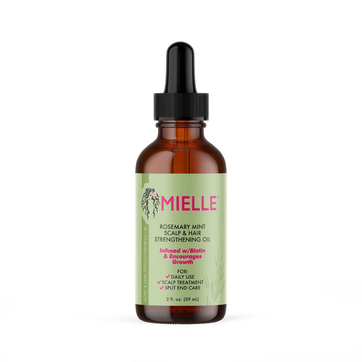 Mielle Rosemary Mint Scalp and Hair Strengthening Oil 2oz