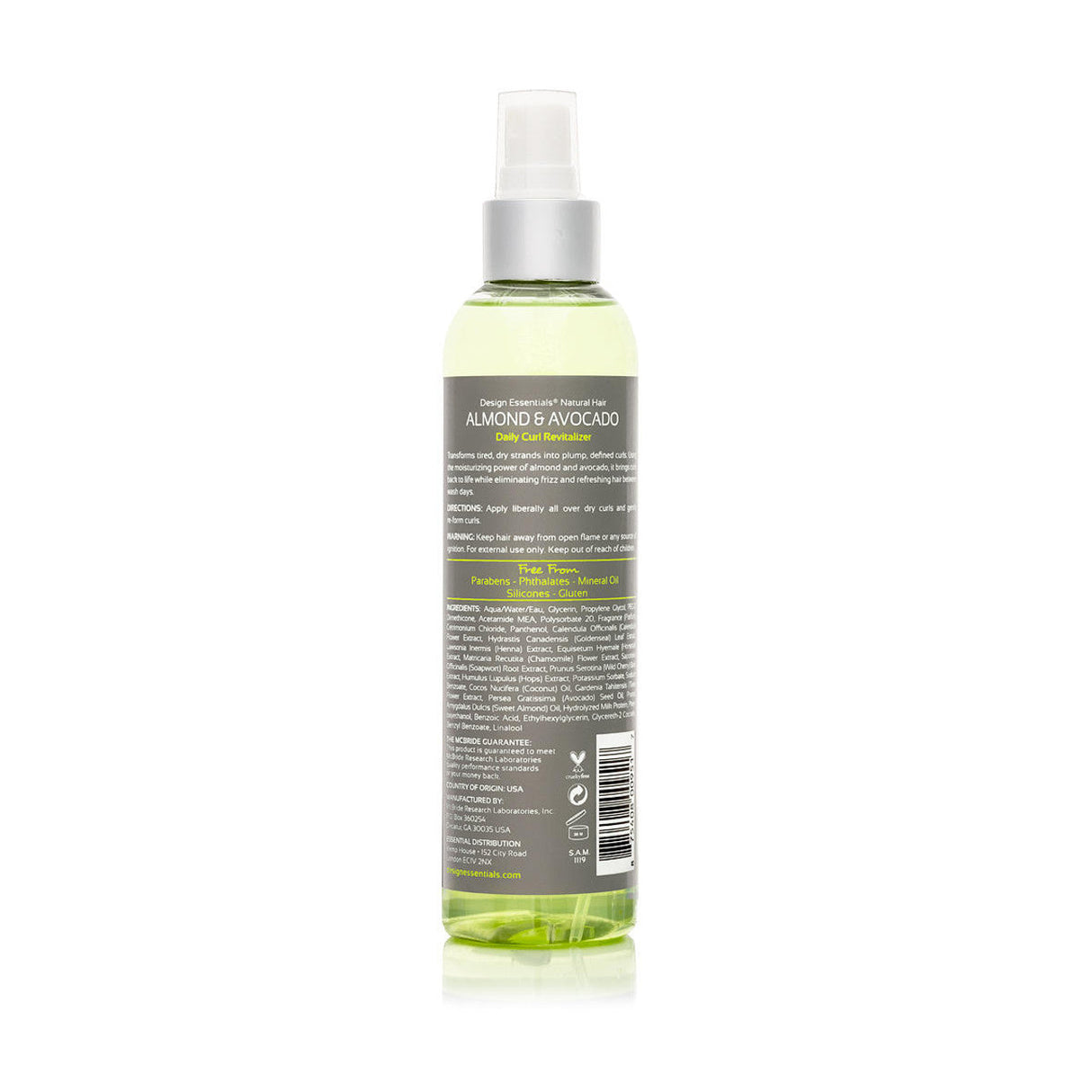 Design Essentials Almond & Avocado Daily Curl Revitalizer 8oz