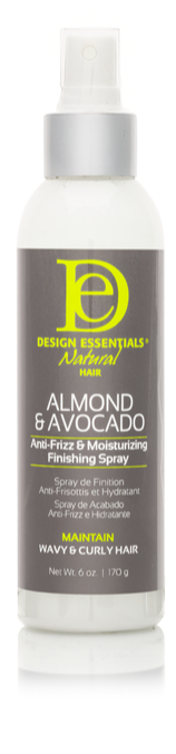 Design Essentials Almond & Avocado Anti-Frizz & Moist Finishing Spray 6oz