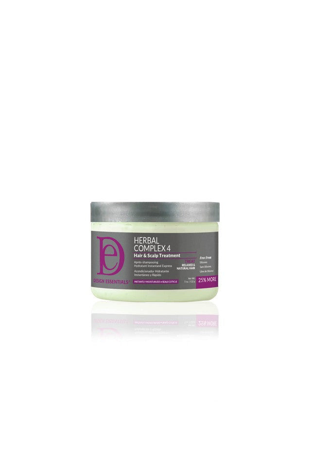 Design Essentials Herbal Complex-4 Hair & Scalp Treatment 4oz
