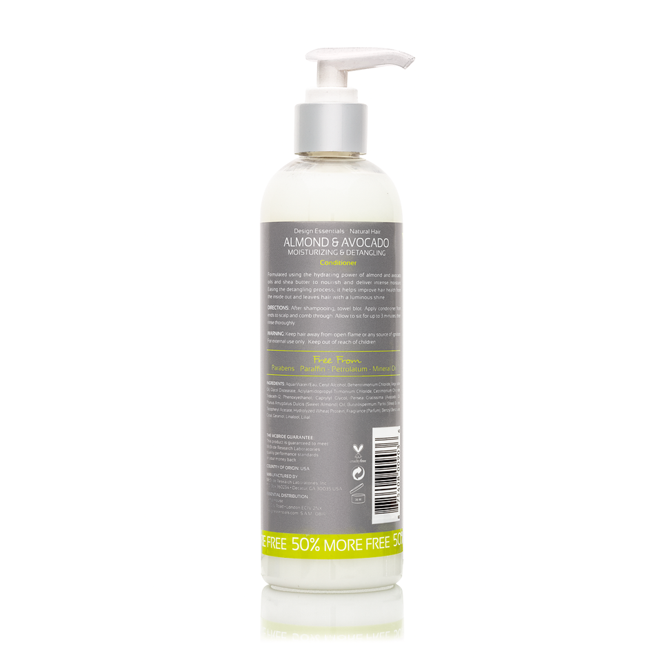 Design Essentials Almond & Avocado Detangling Conditioner 12oz