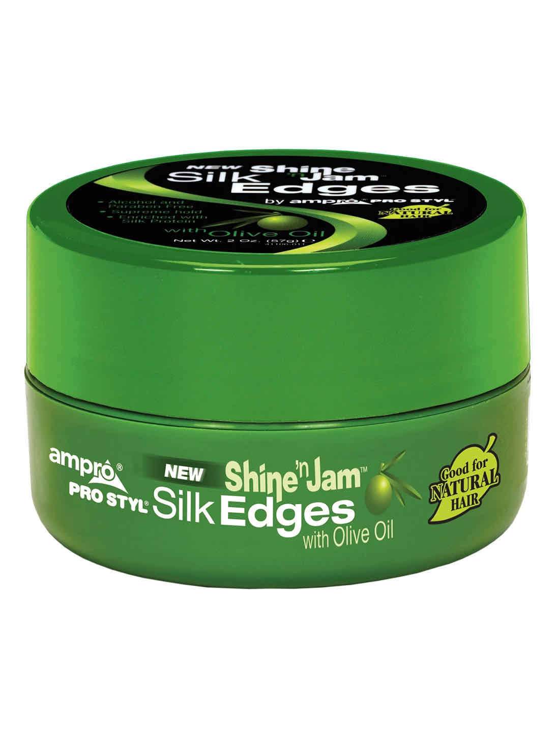 Ampro Pro Styl Shine 'n Jam Silk Edges with Olive Oil