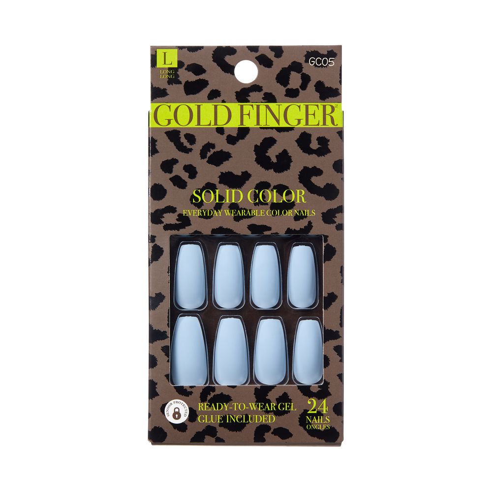 Kiss GoldFinger Solid Colors Press-On Nails