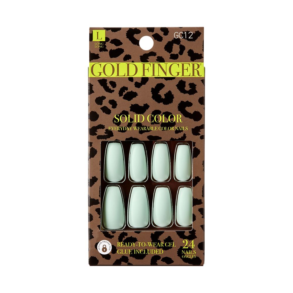 Kiss GoldFinger Solid Colors Press-On Nails