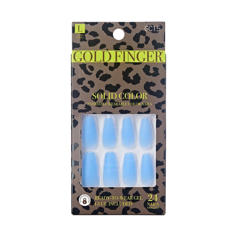 Kiss GoldFinger Solid Colors Press-On Nails