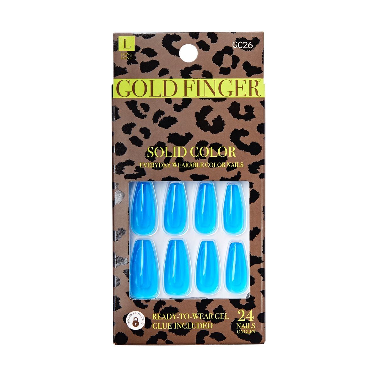 Kiss GoldFinger Solid Colors Press-On Nails