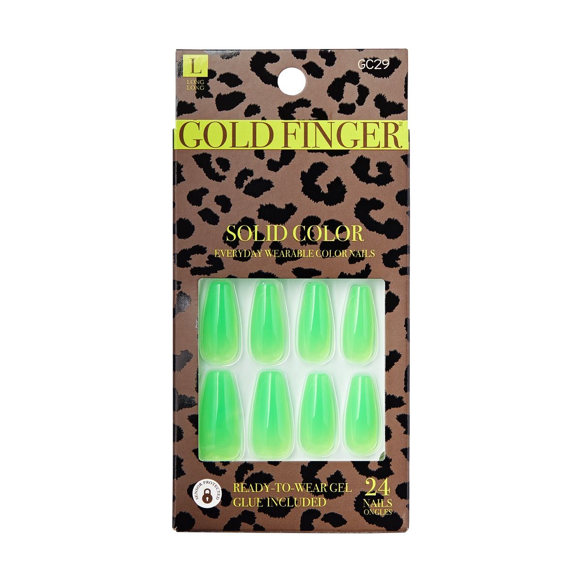 Kiss GoldFinger Solid Colors Press-On Nails