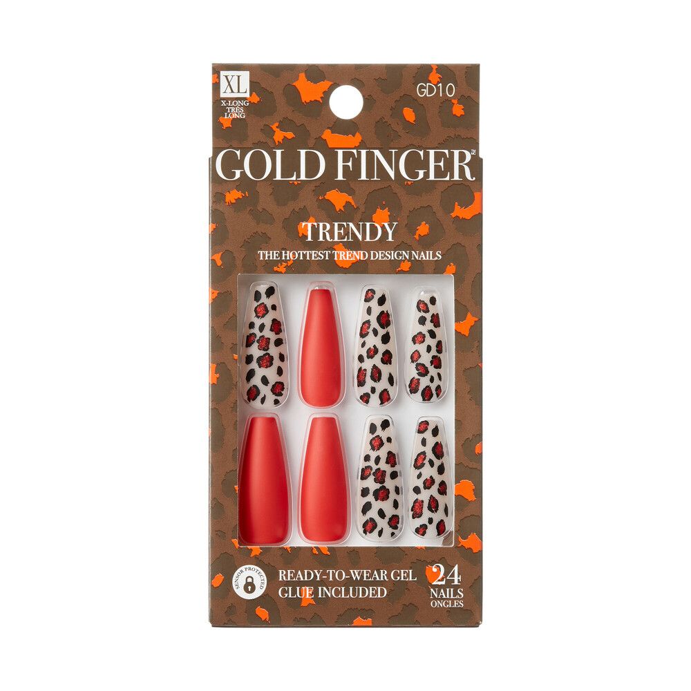 Kiss GoldFinger Trendy Press-On Nails