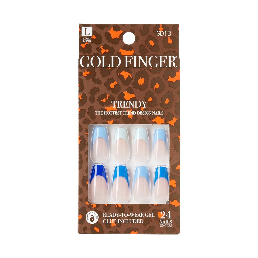 Kiss GoldFinger Trendy Press-On Nails