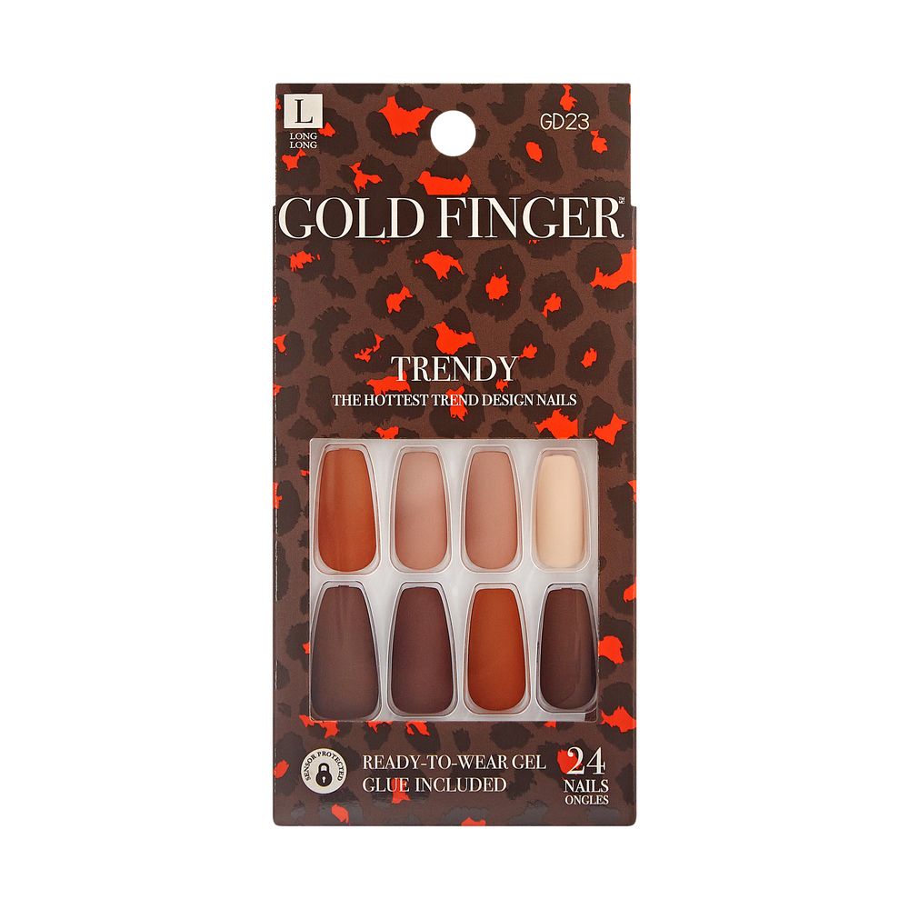 Kiss GoldFinger Trendy Press-On Nails