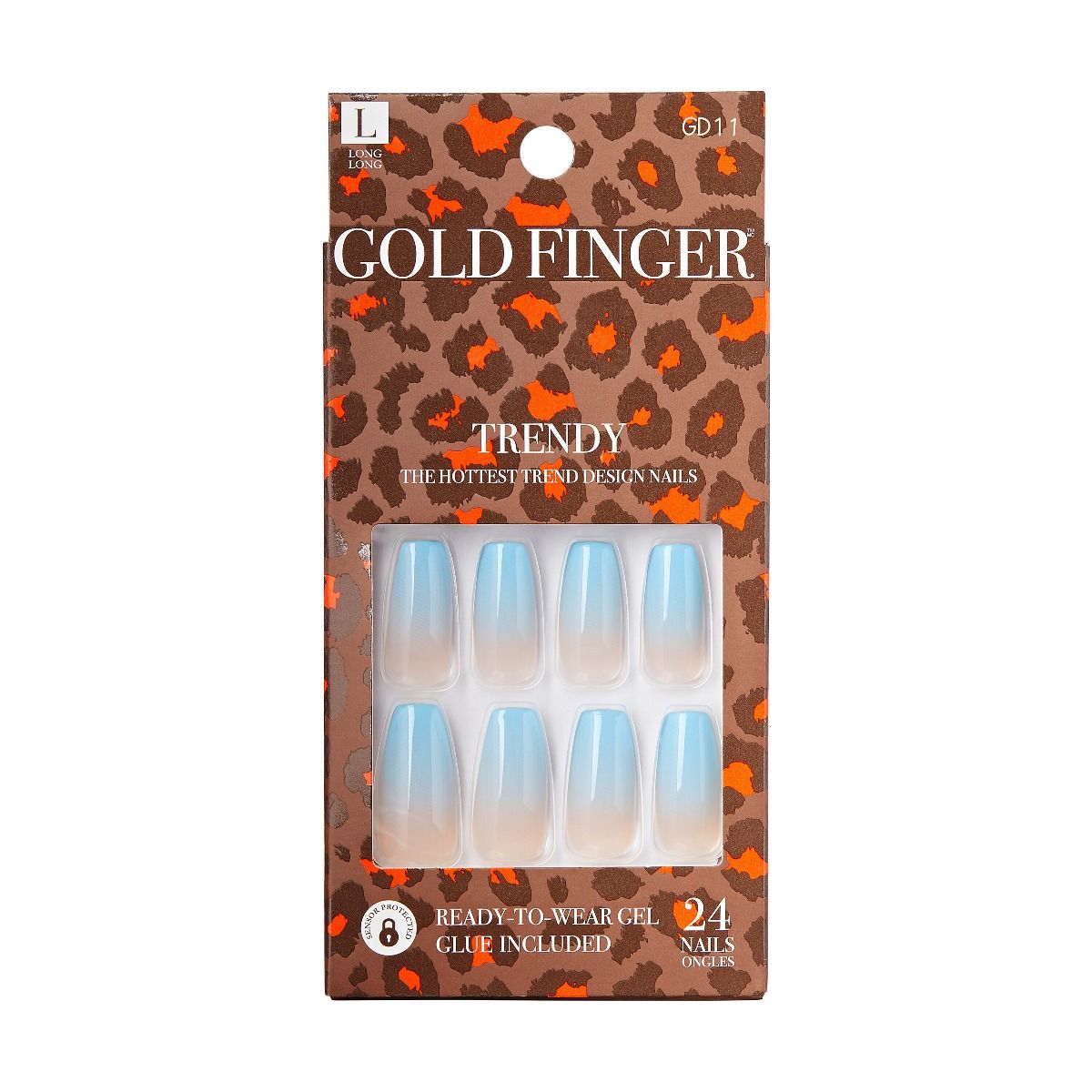 Kiss GoldFinger Trendy Press-On Nails