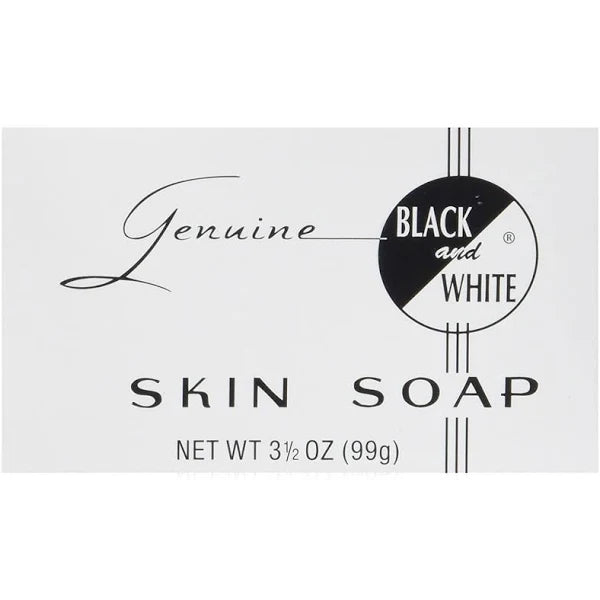 Black And White Skin Body Bar Soap 3.5oz