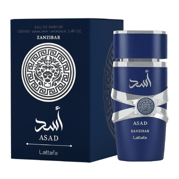 Lattafa Asad Zanzibar Eau de Parfum for Men 3.4oz