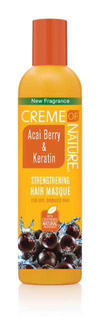 Creme of Nature Acai Berry & Keratin Strengthening Hair Masque 12oz