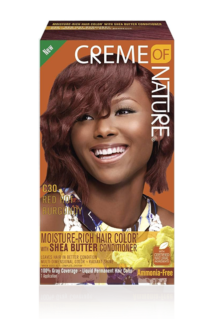 Creme of Nature Moisture-Rich Hair Color with Shea Butter Conditioner 1 Application