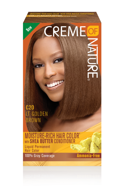 Creme of Nature Moisture-Rich Hair Color with Shea Butter Conditioner 1 Application