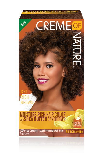 Creme of Nature Moisture-Rich Hair Color with Shea Butter Conditioner 1 Application