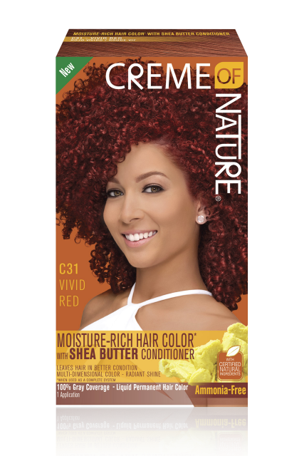 Creme of Nature Moisture-Rich Hair Color with Shea Butter Conditioner 1 Application