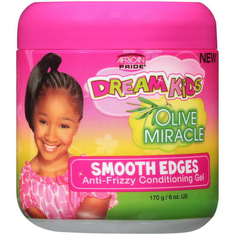 Dream Kids Olive Miracle Smooth Edges Anti-Frizzy Conditioning Gel 6oz