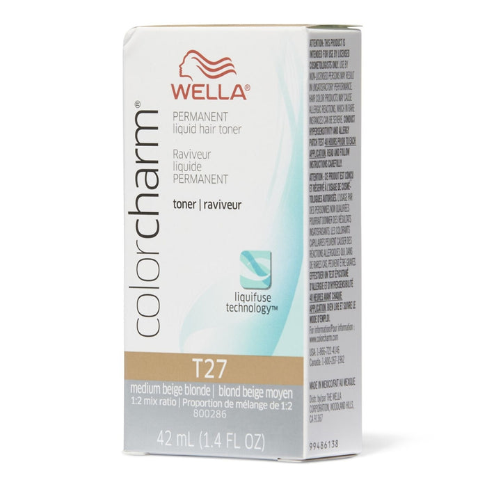 Wella ColorCharm Permanent Liquid Hair Toner 1.4oz