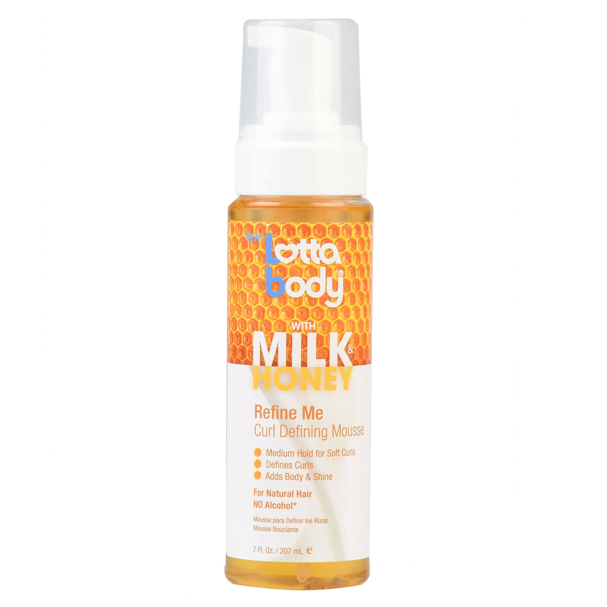 Lottabody Milk & Honey Define Me Curl Defining Mousse 7oz