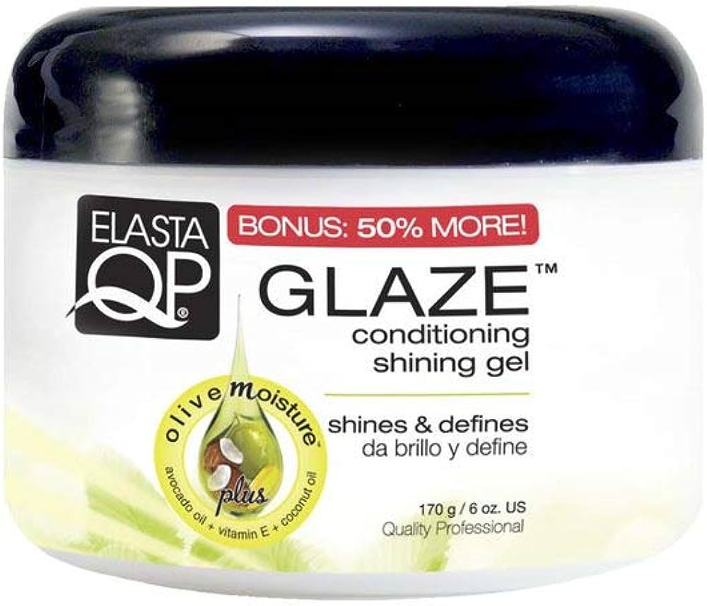 Elasta QP Glaze Conditioning Shining Hair Gel 6oz