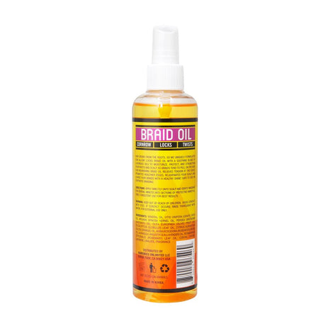 All Day Locks Braid Oil 8oz