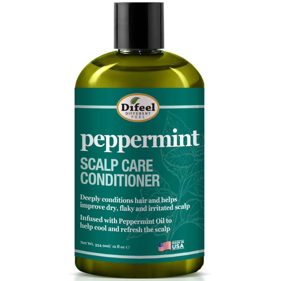 Difeel Peppermint Scalp Care Conditioner 12oz