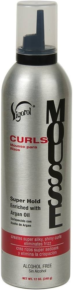 Vigorol Curls Mousse 12oz