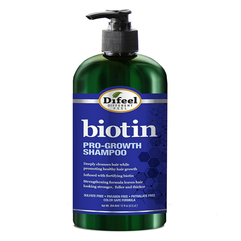 Difeel Biotin Pro-Growth Shampoo 12oz