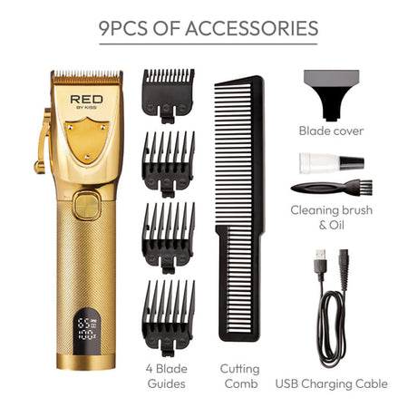 Red By Kiss Ultra Clean Cut Cordless Clipper