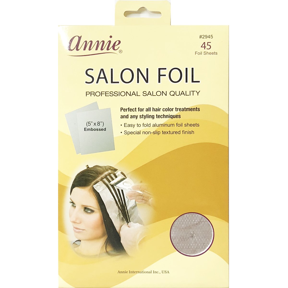 Annie Embossed Salon Foil Sheets