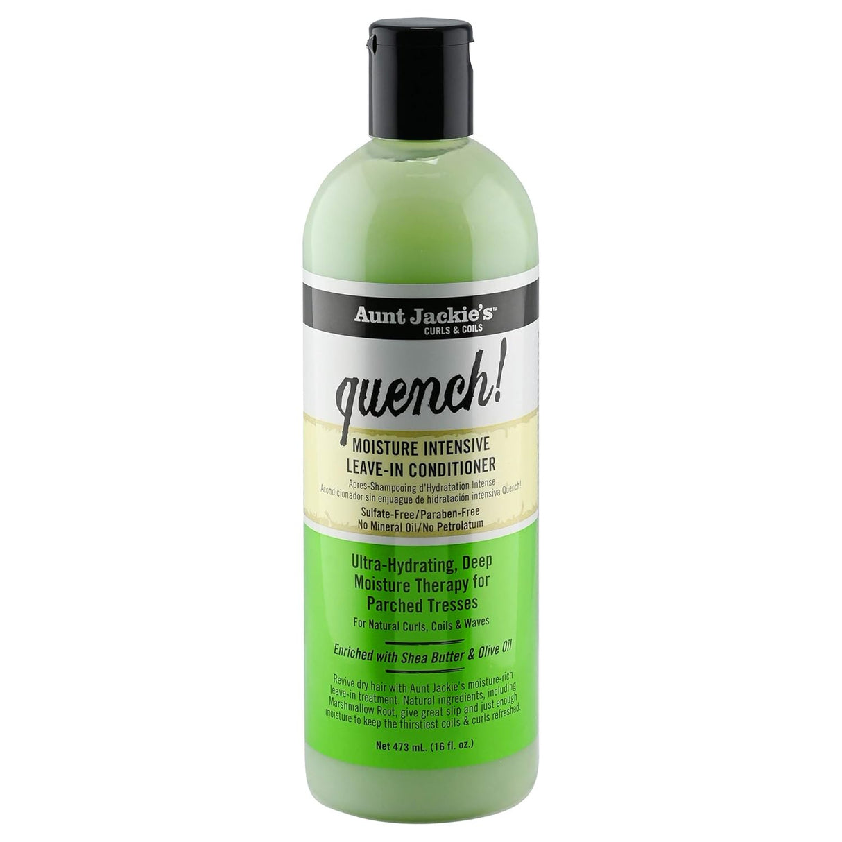 Aunt Jackie's Quench! Moisture Intensive Leave-In Conditioner 12oz