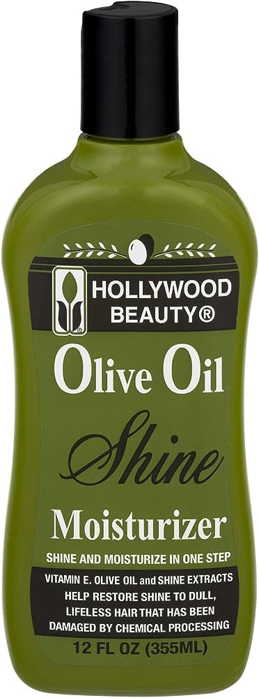 Hollywood Beauty Olive Oil Shine Moisturizer 12oz