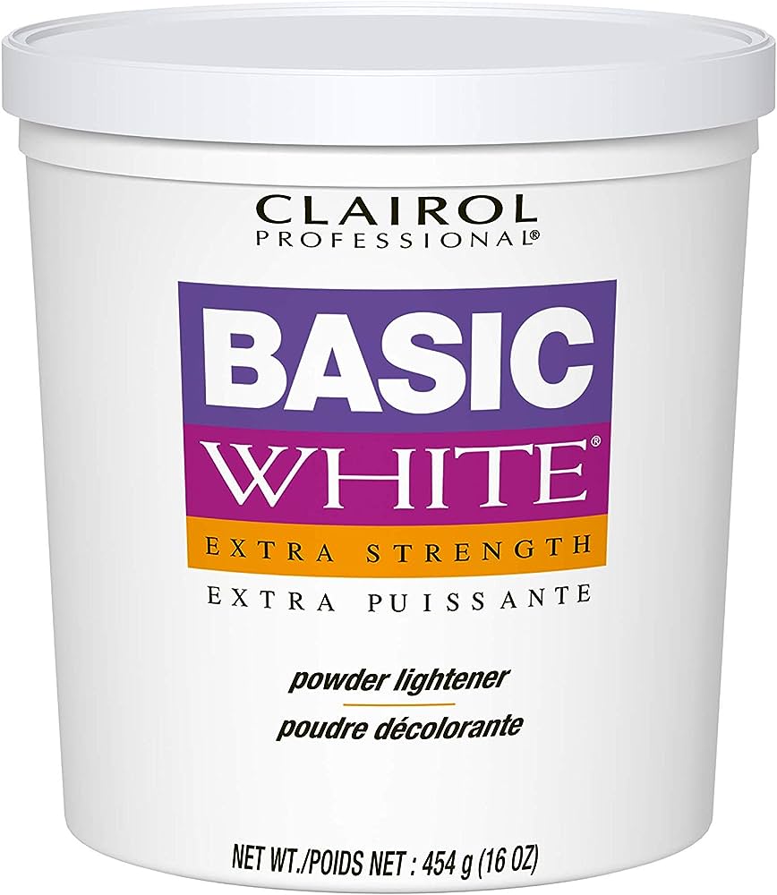 Clairol Professional Basic White Extra Strength Powder Lightener 16oz