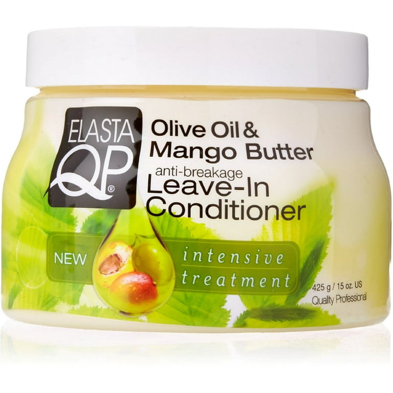 Elasta QP Olive Oil & Mango Butter Anti-Breakage Leave-In Conditioner 15oz