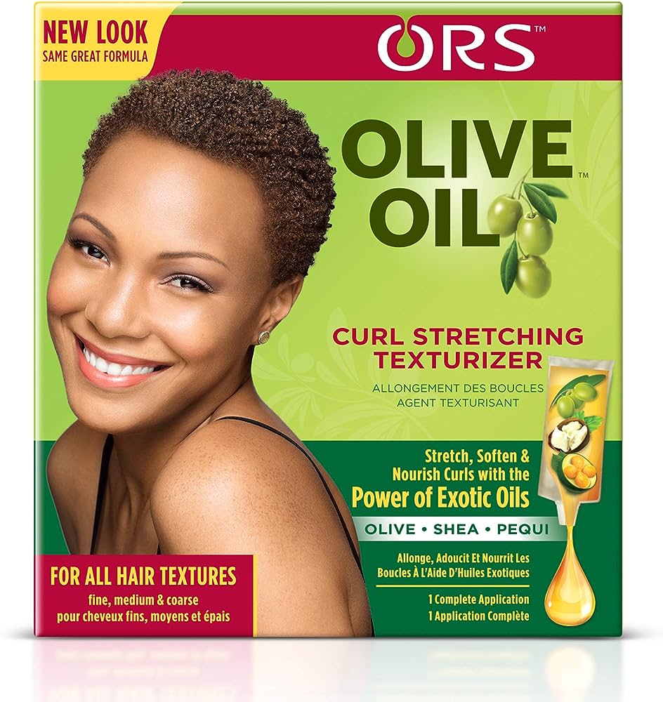 ORS Olive Oil Curl Stretching Texturizer For All Hair Textures 1 Application