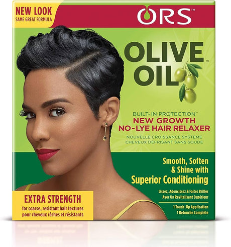 ORS Olive Oil Built-In Protection No-Lye Hair Relaxer 1 Touch-Up Application