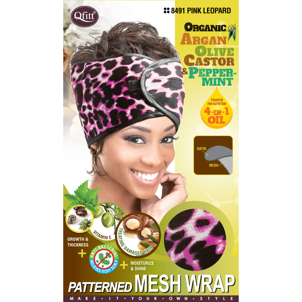 Qfitt Patterned Mesh Wrap