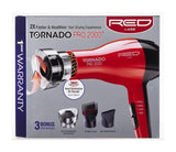 Red By Kiss Tornado Pro 2000 Hair Dryer