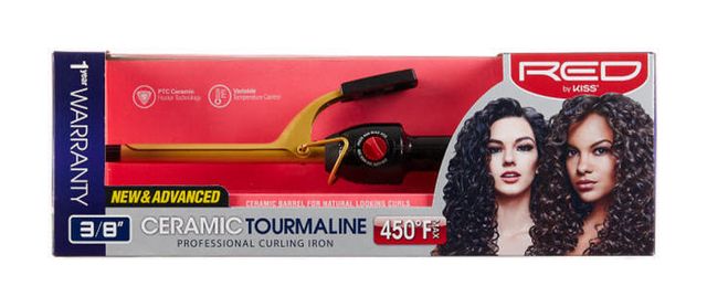 Red By Kiss 3/8" Ceramic Curling Iron