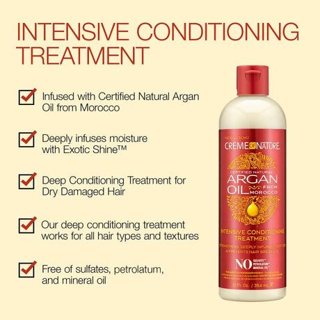 Creme of Nature Argan Oil Intensive Conditioning Treatment