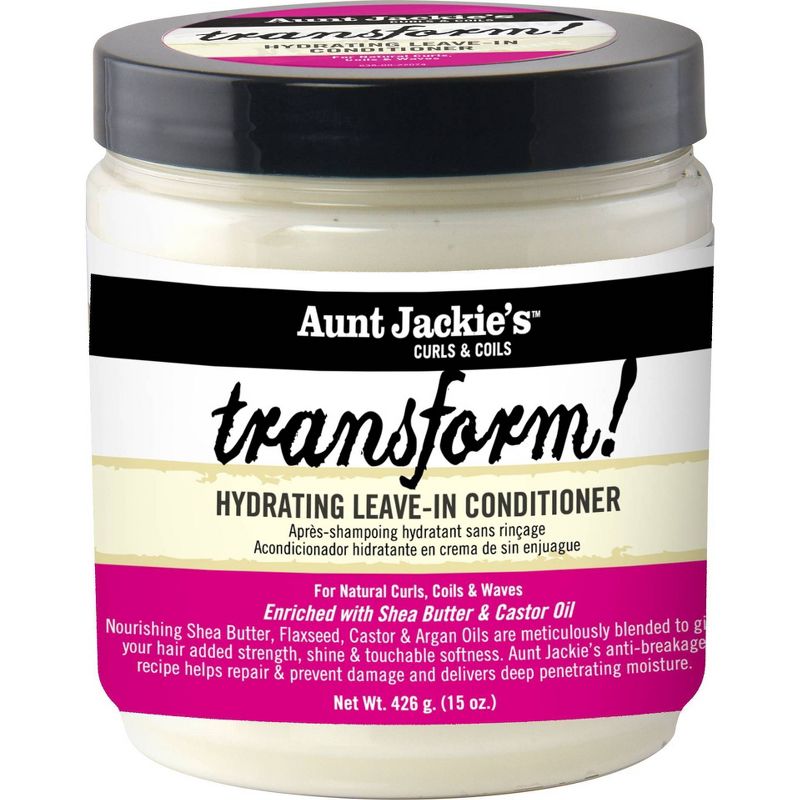 Aunt Jackie's Transform! Hydrating Leave-In Conditioner 15oz