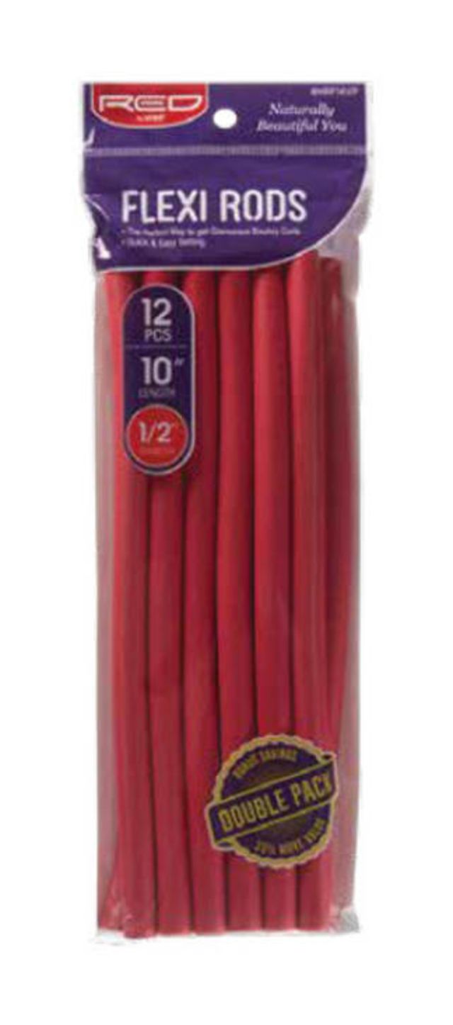 Red by Kiss FlexiRods 10" 12pcs