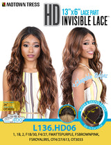 Motown Tress HD 13"x6" Invisible Lace Wig - L136.HD06