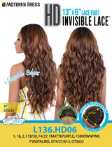 Motown Tress HD 13"x6" Invisible Lace Wig - L136.HD06