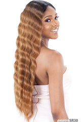 Model Model Lace to Lace 5" Lace Part Wig - TRIPLE BARREL CURL-020