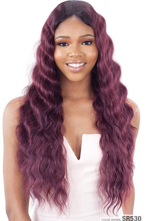 Model Model Lace to Lace 5" Lace Part Wig - TRIPLE BARREL CURL-020