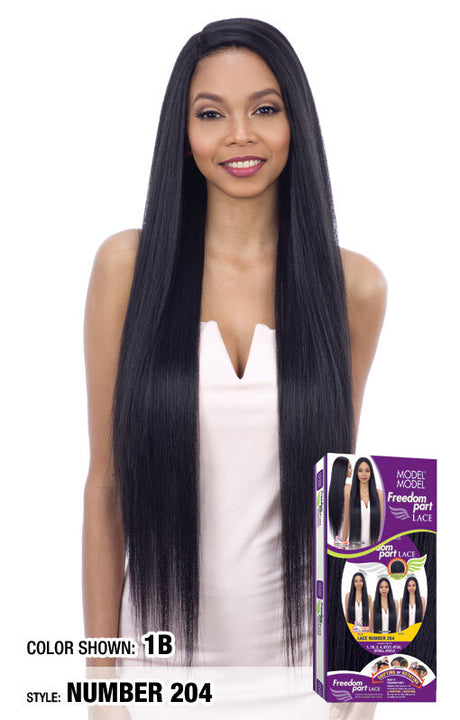 Model Model Freedom Part Lace Premium Synthetic Wig - 204