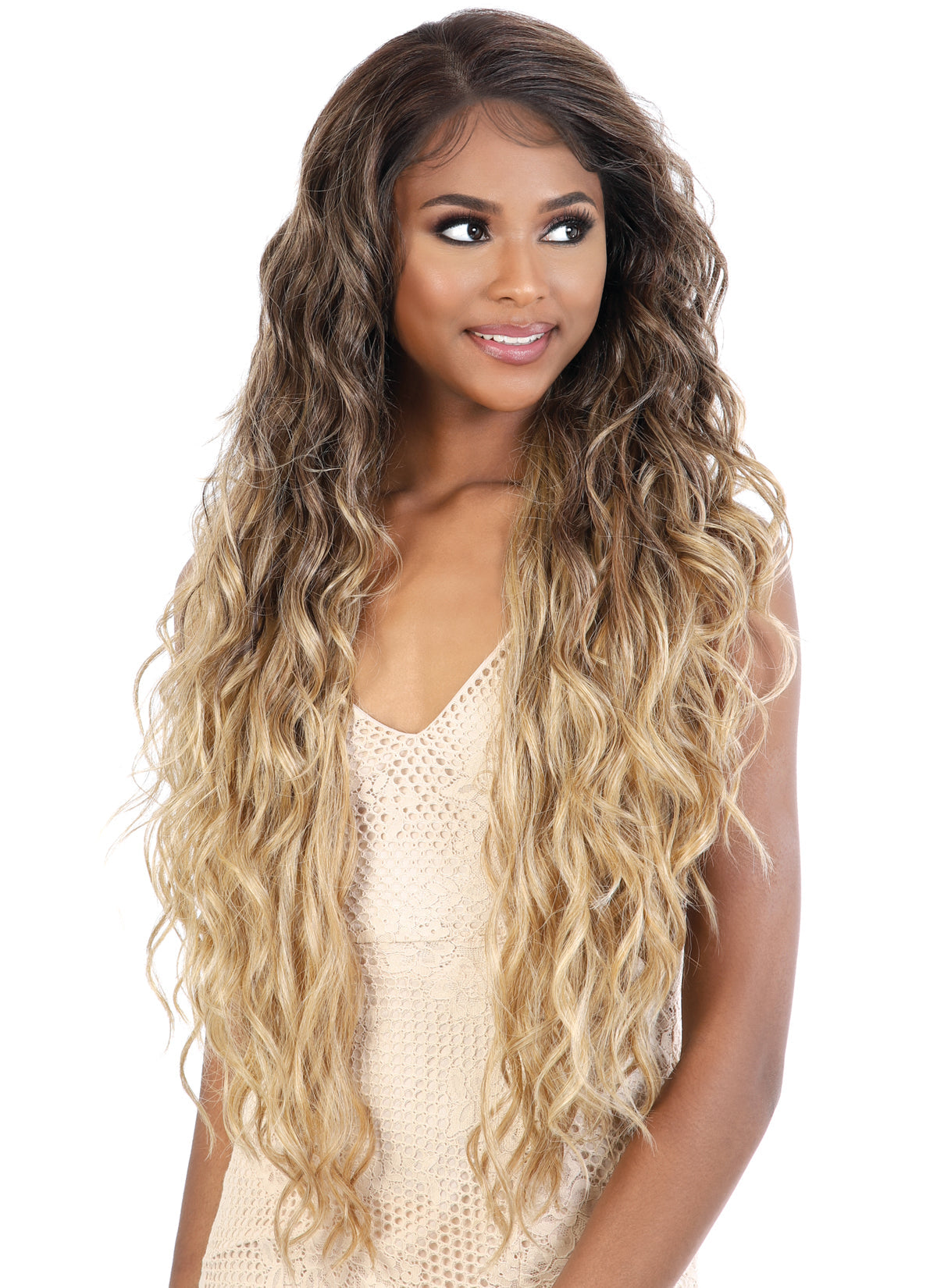 Motown Tress HD Invisible Lace 13"x7" Fake Scalp Wig - LS137.ELLA